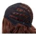 24-Inch Long Curly Dark Brown Synthetic Wig for Women - Free Wig Cap Included | Stylish Middle Part Hair - Buy Online on GoSupps.com