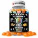 Pacific Rim Mushrooms Active 8 Mushroom Gummies Lion s Mane Reishi Cordyceps Blend | Energy Focus & Immune Support | Orange Ginger | 60 Gummies