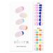 ohora Semi Cured Gel Nail Strips (N Rainbow French) - Nude French Works with UV/LED Lamps Salon-Quality Long Lasting Easy to Apply & Remove - Includes 2 Prep Pads Nail File & Wooden Stick 02. N Rainbow French