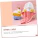 Amosfun Coral Fleece Dry Hair Hat Shower Caps for Women Water Absorbent Hats Girls Hat Salon Dry Hair Hat Wet Hair Towel Bathing Hair Dry Caps Hair Cap Pink Super Absorbent Pink 52x23cm - Buy Online on GoSupps.com
