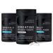 Sports Research Bundle - Creatine Monohydrate Capsules + Triple Strength Omega 3 Fish Oil + Multi Collagen Pills