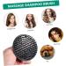 Anneome 4-Piece Silicone Scalp Massage Shampoo Brush Set Perfect for Relaxing Showers & Scalp Care | International Shipping Available - Buy Online on GoSupps.com