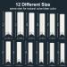 480 Pieces Extra Long C-Curve Nail Tips Extra Long U shape Curve Nail Tips XL Transparent Acrylic Nail Tips Half Cap False Nail Tips 12 Different Sizes for DIY Nails (Transparent Natural Colors) G1161397 - Buy Online on GoSupps.com