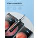 Hopefox Ear Wax Removal Camera 5MP Otoscope with 6 LED Lights - WiFi Earwax Remover Tool for iPhone & Android - Black-base - Buy Online on GoSupps.com