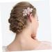 Angoily Wedding Headdress Wedding Hair Comb Hair Comb Clip Wedding Hair Decoration Hair Combs Decorative Bridal Hair Pin Wedding Head Jewelry Tiara Crystal Accessories Bride - Buy Online on GoSupps.com