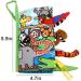 Zocita Baby Soft Animal Tails Cloth Book with Crinkle Fabric - Jungly Tails - Buy Online on GoSupps.com