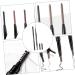 Beavorty 2 1 Eyebrow Makeup Tools Wooden Door To Rotate Small Tools 1 count (Pack of 1) Grey - Buy Online on GoSupps.com