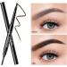 Natural Gray Eyebrow Pencil with Brush | Long-Lasting & Easy Makeup Tool - Buy Online on GoSupps.com