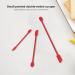 Syrisora Small Spatula - Double Headed Silicone Mini Spatula for Jam Cake Cream & Makeup (Red) | International Shipping - Buy Online on GoSupps.com