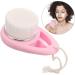 facial cleansing brush exfoliator facial brush facial scrubber exfoliator facial cleansing brush for women facial cleansing brush scrubber artificial fiber handle face - Buy Online on GoSupps.com