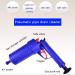 Cleaner Sewer Pipe Dredging Device Pneumatic Type Toilet Kitchen Floor Drain Blaster with Four Plugs Blue - Buy Online on GoSupps.com