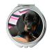 Mirror Travel Mirror Dachshund Puppy Young Animal Animal Portrait Dog Pocket Mirror portable mirror