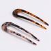Minkissy 2pcs French Hair Forks - Celluloid Chignon Hairpins for Elegant Updos | U Pins & Bobby Pins | Braid & Twist Accessories (Random Color) - Buy Online on GoSupps.com