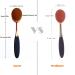 Yoseng Oval Foundation Brush - Large Toothbrush Makeup Brush for Fast & Flawless Application of Liquid, Cream & Powder Foundation - Buy Online on GoSupps.com
