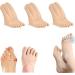 Projoint Antibunions Health Sock Anti Bunions Health Sock Anti Slip Socks for Bunions Small Woman Toes Socks Cotton Five Finger Sock Low Cut Mesh Relieve Pain and Overlapping Toes (3 Skin)