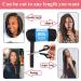 COOKOO 4 Roll Natural Black Brazilian Wool Hair Acrylic Yarn for African Crochet Hair - Jumbo Braids, Senegalese Twists, Faux Locs - 70G/Roll (1B) - Buy Online on GoSupps.com