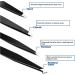 KONAMO Professional Eyebrow Tweezers Set for Facial Hair Women 3 Pieces Stainless Steel Tweezers for Men & Women Precision Tips Tweezers for Grooming Facial Hair Plucking Brows and Ingrown Hair - Buy Online on GoSupps.com