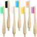 SUICRA 7pcs Lightweight Manual Toothbrushes - Portable Reusable Degradable Eco-Friendly Toothbrushes for Women - International Shipping Available - Buy Online on GoSupps.com