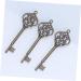 ABOOFAN 60 Pcs Accessories for Teen Girls Bracelet Finding Pendant Key Shape Pendant Material Student Alloy - Buy Online on GoSupps.com