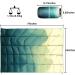 Outdoor Puffy Camping Blanket - Lightweight Down Alternative - Large Ultra Warm Hammock Top Quilt - Waterproof & Portable for Traveling, Picnic, Beach & Cold Weather - Green Mountain - Buy Online on GoSupps.com