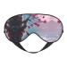 Small Pink Flowers Eye mask Soft Elastic and Adjustable Nighttime Comfort Sleeping mask Suitable for Both Men and Women