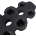 Back Stretcher for Lower & Middle Back Relief - Shell Shape Spinal Massager | 12x20.5x44.5 cm - Durable PU Material - International Shipping Available - Buy Online on GoSupps.com