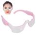 Eye Massager Electric Eye Massager Dark Circles Fatigue Relief EMS Microcurrent Eye Massage Machine for Dark Circles Eye Bags Puffiness Eye(White)