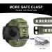 GERSIK Compatible with Garmin Instinct Bands  Soft Silicone Strap Sport Wristband Replacement for Garmin Instinct 2/Instinct Esports/Solar/Tide/Tactical GPS Smartwatch Army Green - Buy Online on GoSupps.com