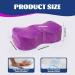 Lifting Seats BBL Pillow After Surgery Butt Lift BBL Pillow High-Resilience Foam Seat Cushion Butt Pillow Detachable Surgery Pillow with Handle for Sitting Post Surgery Supplies Purple - Buy Online on GoSupps.com