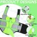 Emust Dog Life Jacket - Adjustable Size for Small Medium & Large Dogs | Water Safety Vest with Rescue Handle for Swimming & Beach - Green - Buy Online on GoSupps.com
