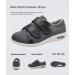 ZGDG Men's Adjustable Closure Diabetic Edema Shoes - Wide Width Lightweight Sneaker for Swollen Feet & Elderly - 13 Wide Grey - Buy Online on GoSupps.com