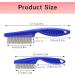 BLMHTWO 2 Pieces Nit Comb Flea Comb for Cats Dandruff Comb Removal Lice Grooming Combs Fine Teeth Comb Blue Cat Comb Set for Removing Float Hair Tear Stain Blue - Buy Online on GoSupps.com