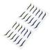 Healeved 12 Pairs Glitter Eyeliner Double Eyelid Stickers Eyeliner Tape Strips Cosmetic Eyelid Tape