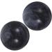 Buy Healvian 16 StK Acupressure Massage Balls - Stress Relief & Health Exercise Balls for Adults | Jade Balls for Relaxation - Medium Black (8pcs) - Buy Online on GoSupps.com