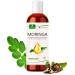 Moringa Oil Premium 100ml - initial pressing of sun -ripened Oleifera seeds - care for skin hair wounds and scars of anti -aging food oil from Moriveda Premium oil 100 ml