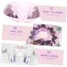 POPETPOP 8 Pcs Nail Art Crystal Cup Glass Container with Lid Dappen Dish with Lid Glass Dappen Dish Glass Mug with Lid Cups Glass Crystal Nail Art Cup White Crystal Manicure Vegetable Bowl 5.5x5.5cmx8pcs Pinkx8pcs - Buy Online on GoSupps.com