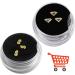 Buy 18K Tooth Gems Starter Kit - Ultrathin Teeth Jewelry with 9 Boxes (3-5mm) | Professional Cross Tooth Gems for Ultimate Shine - Buy Online on GoSupps.com