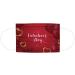 ZQP 100PCS Valentine's Day Love Heart Printed Face_Mask Fashion Disposable_Protection Three Layer Breathable Face_Mask for Adult Couple Style Comfortable for Outdoor Indoor - Buy Online on GoSupps.com