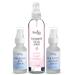 Reviva Labs Ultimate Hydration Trio 3-Piece Hydrating Skincare for Dry Skin featuring Rosewater Facial Spray Hyaluronic Acid Serum and Collagen Serum for Face Winter Skincare Gift Set for Women