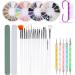 Design Practical Nail Art Brush Nail File High-Quality Materials Exquisite Fashion for Home Salon Shop - Buy Online on GoSupps.com