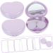 Ultechnovo Travel Lens Container Case with Tweezers - Violet Halloween Design Perfect for Storing Contact Lenses - Compact & Convenient 7.2x5.8x2cm - Buy Online on GoSupps.com