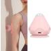 Electric Massage Ball - Wall-Mounted Heated Vibration Device for Back Neck & Shoulders (Pink) | International Shipping Available - Buy Online on GoSupps.com