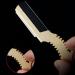 Gold Professional Barber Straight Edge Razor | Premium Haircut & Beard Shaving Tool - Manual Depilation for Men - Buy Online on GoSupps.com