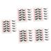 MAGICLULU 25 Pairs Eyelashes Girl Extensions Eyelash Eyes Lashes Diy Fake Lashes False Eye Lashes Short Fake Eye Lashes Fake Lash Strip Lash Book Eyelash Bulk Set Curly Cotton