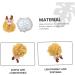 2pcs Bath Ball Shower Puff & Loofah Set | Holiday Bath Scrubber & Back Scrubber | Premium Shower Sponge Pouf - Buy Online on GoSupps.com