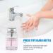 4 Oz Square Clear Glass Nail Polish Remover Bottle with Pump Dispenser - Buy Online on GoSupps.com