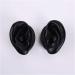 Simulation Silicone Ear Model - 1 Pair Ear Model - Soft Silicone Ear Model for Teaching - for Ear Picking Practice Studs Earring Display Props