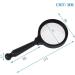Lightweight Magnifying Glass 5X / 10X Hand-Held Optical Lens Black Magnifying Glass for Children Students and Elderly People to Read Books for Experimental Research Lofty Ambition - Buy Online on GoSupps.com