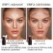 evpct 2Pcs Face Cream Contour Stick Highlighter & Bronzer Kit - Long Lasting & Highly Pigmented 0.42 Ounce - Makeup Cheek Sticks - Buy Online on GoSupps.com