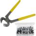 Buy 6 Heel Caps & Plier + 30 Pairs High Heel Replacement Tips | 5 Sizes 2 Pin Diameters | International Shipping - Buy Online on GoSupps.com